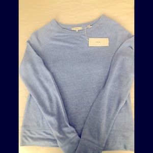 Brand new with tags Vince blue linen sweater